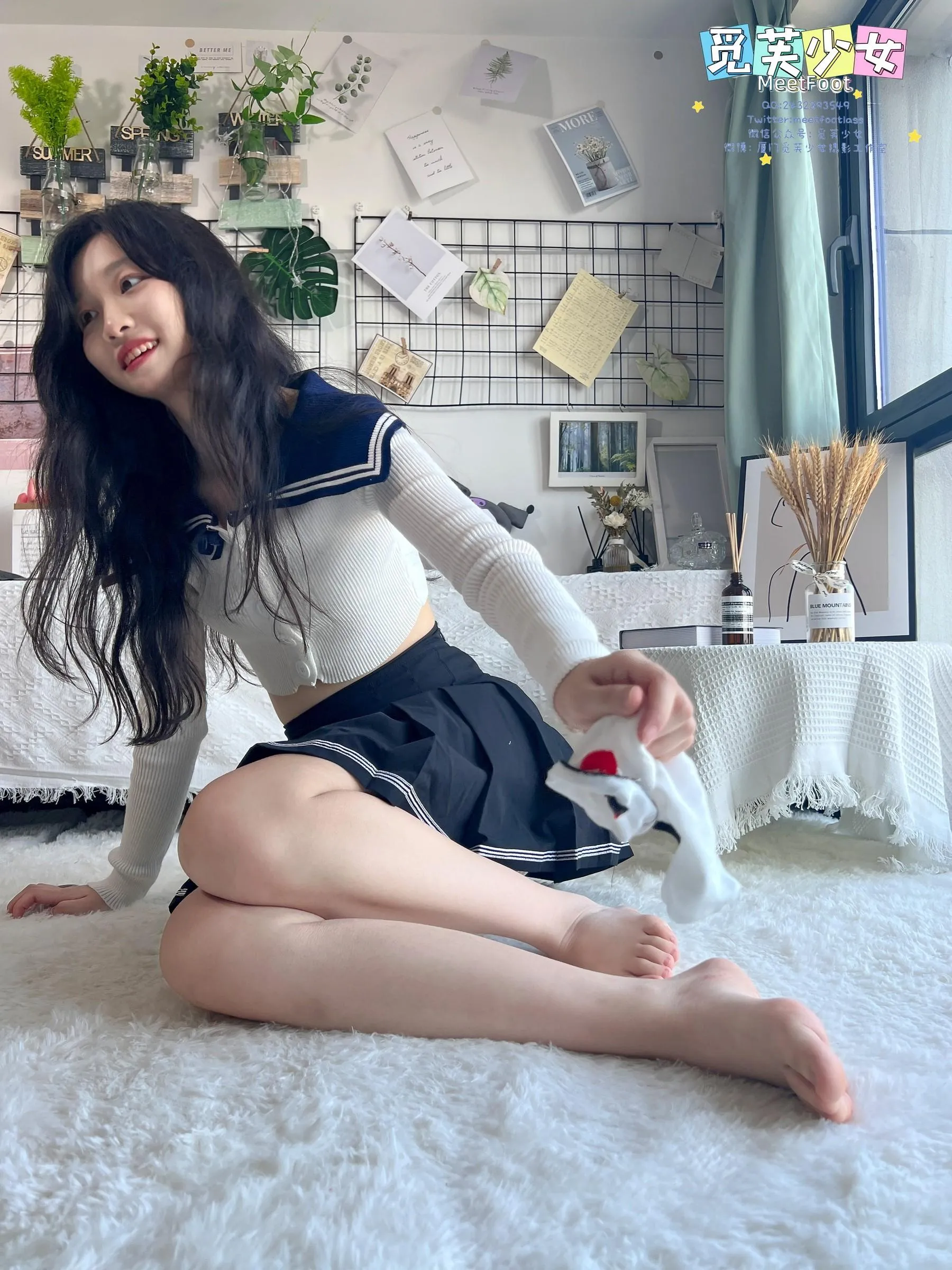 [觅芙少女]NO.018 JK短裙美少女-1 [105P]插图4